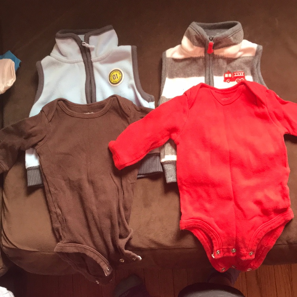 Vests and thermal onesies